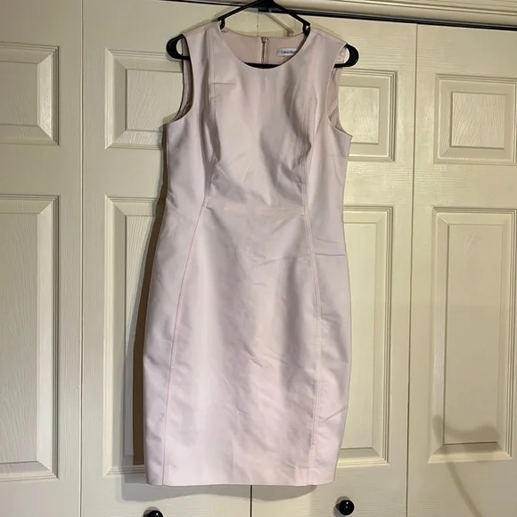 Calvin Klein Dresses Calvin Klein Light Pink Zippered Up